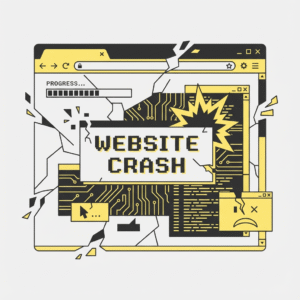 site crashing afastando clientes