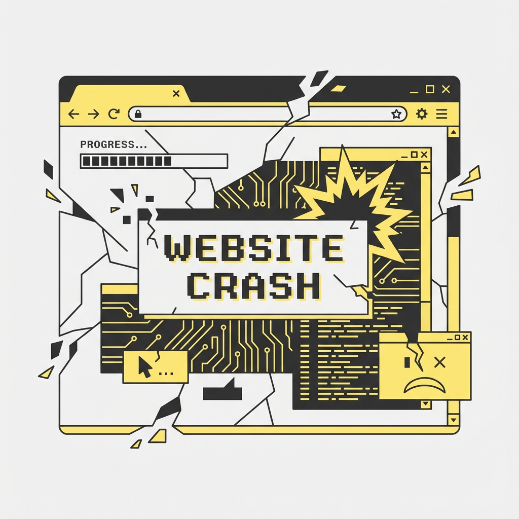 site crashing afastando clientes